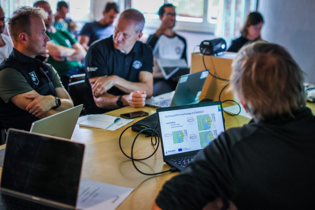Photo from the STANDOUT Knowledge Exchange in Lecco, Italy