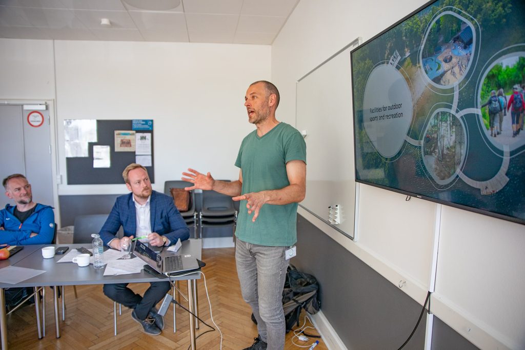 Photo from the STANDOUT Knowledge Exchange in Silkeborg, Denmark