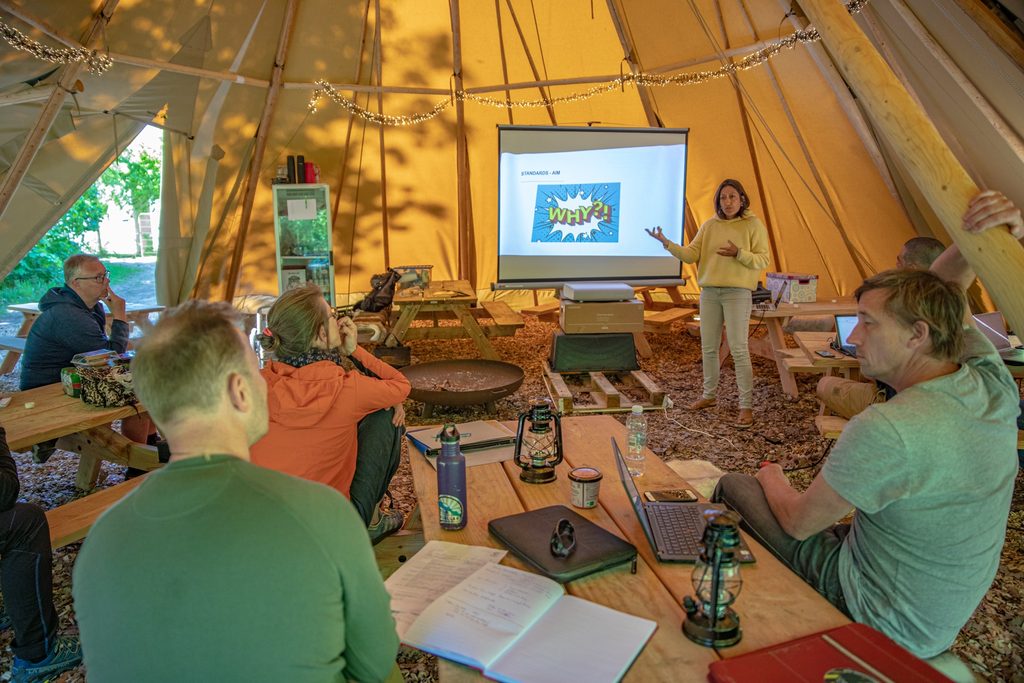 Photo from the STANDOUT Knowledge Exchange in Silkeborg, Denmark