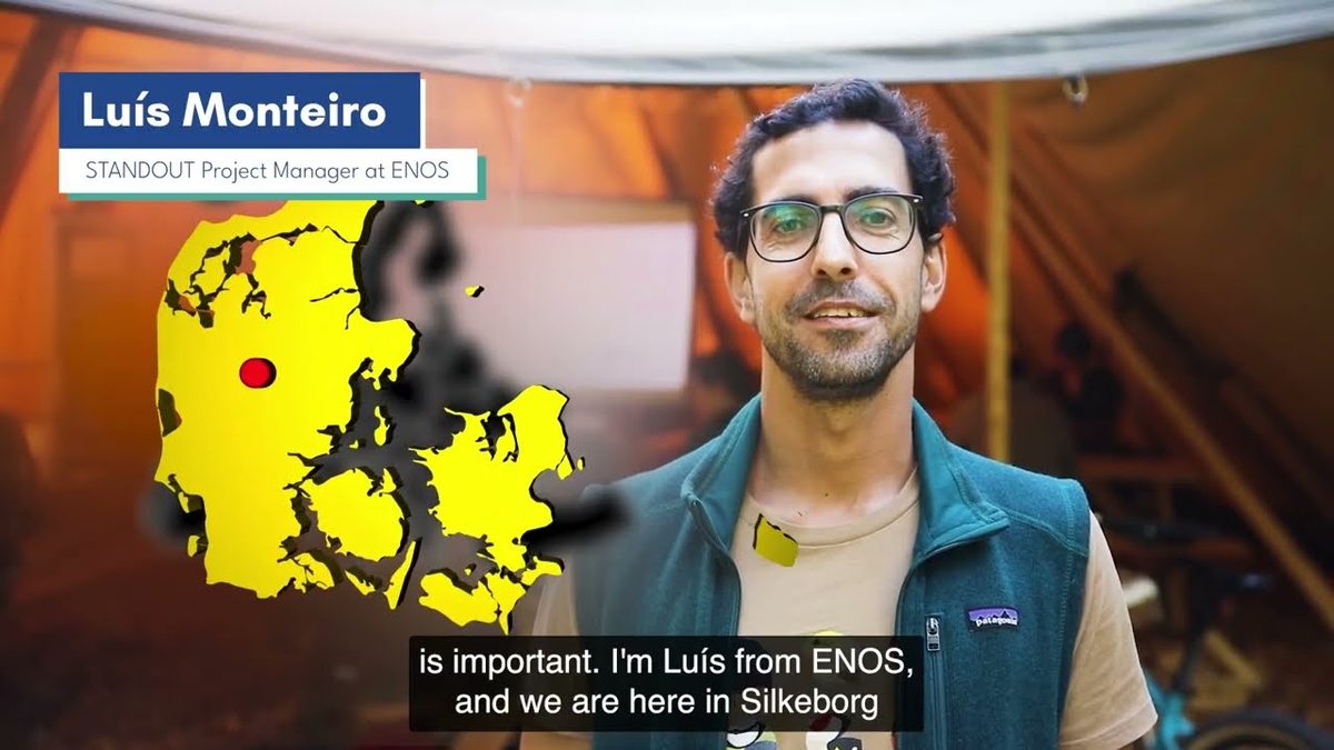 Video still from the Knowledge Exchange in Silkeborg, Denmark
